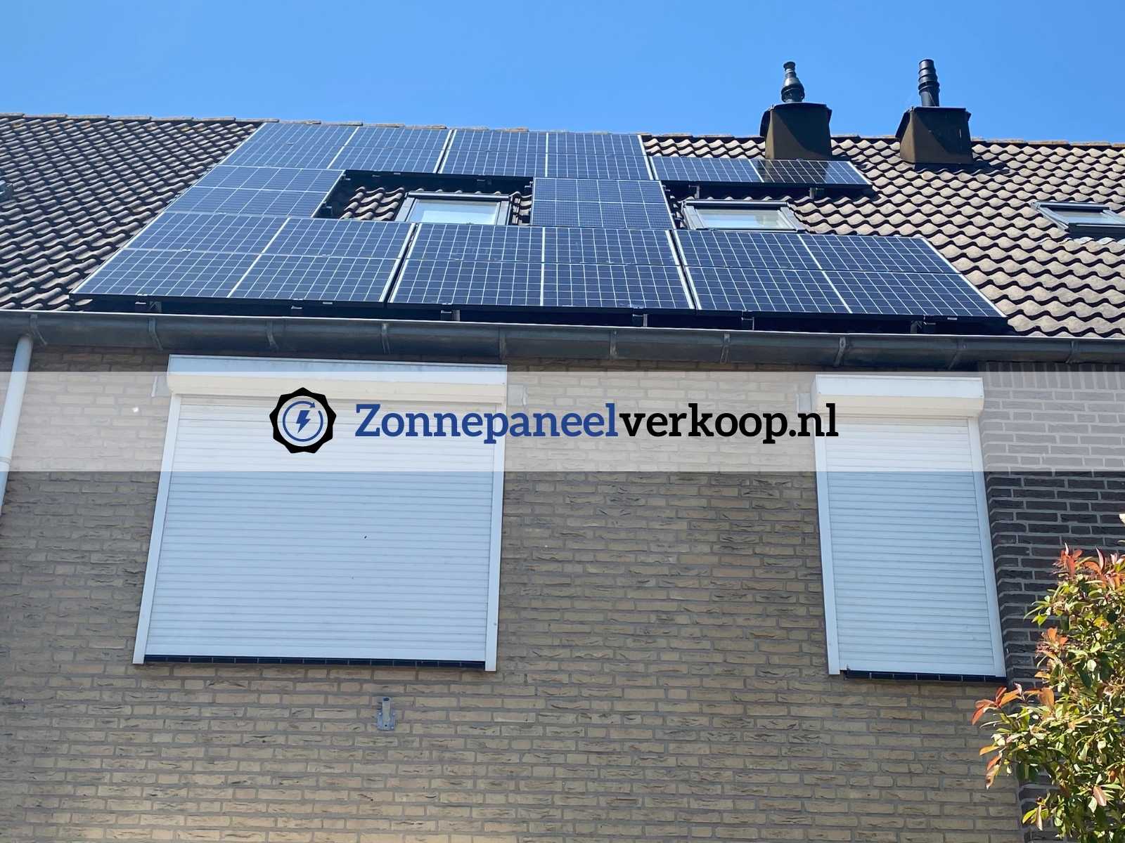 zonnepanelen schuin dak